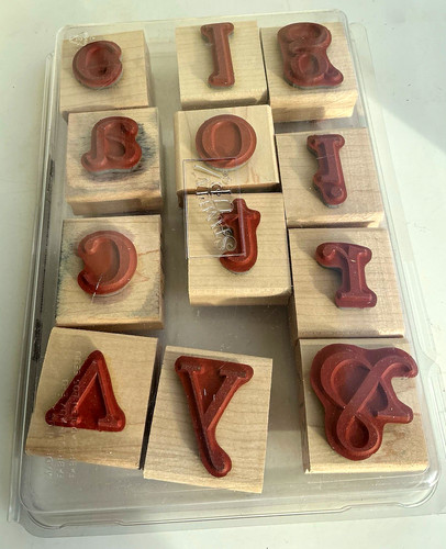 Stampin schoolbook serif - stampin',