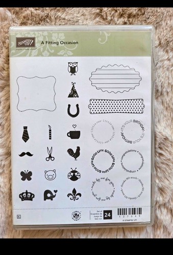 Stampin a fitting - stampin', up!
