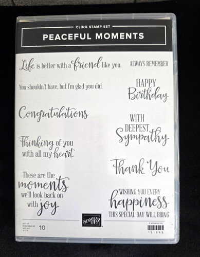 Stampin peaceful - up!, "peaceful