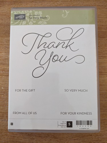 Stampin wood mount - stampin',