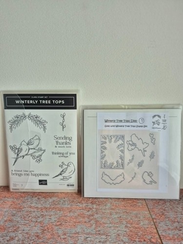 Stampin winterly tree - winterly, tops
