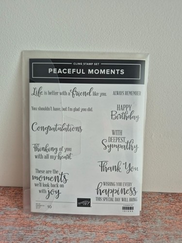 Stampin peaceful moments - stampin,