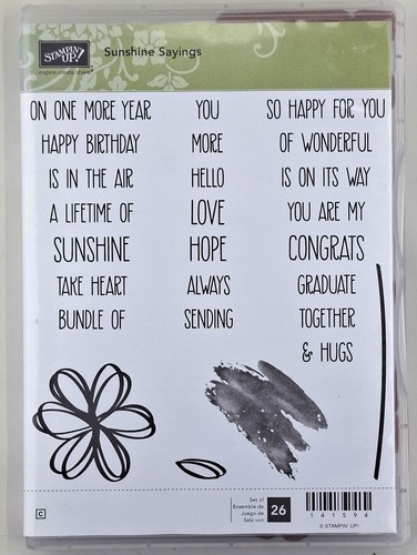 Stampin sunshine - stampin’,