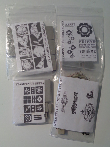 Stampin bundle x rubber - bundle, 4