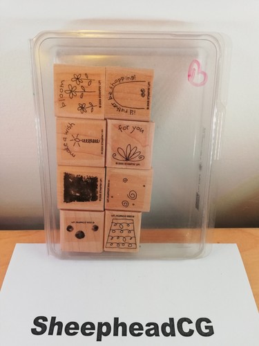 Stampin wood mount - up,