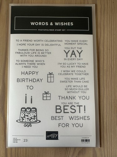 Stampin words and - stampin',