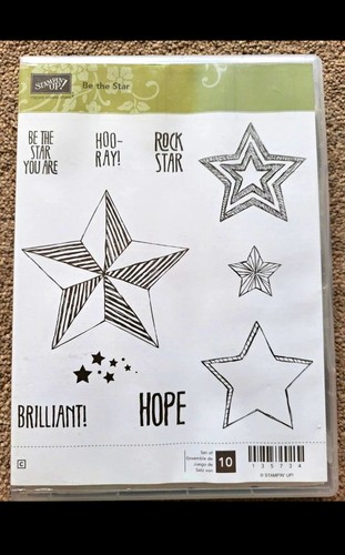Stampin the star stars - be,