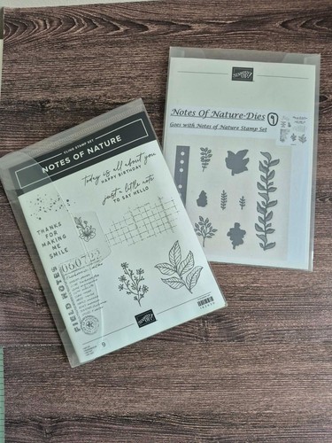 Stampin notes of nature - notes,