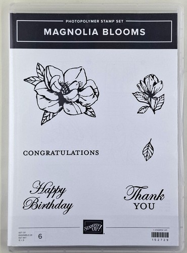 Stampin magnolia blooms - magnolia,