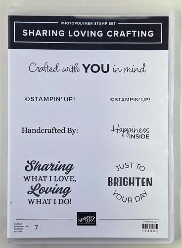 Stampin sharing loving - stampin’,