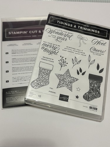Stampin tidings and - up,