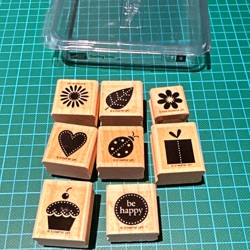 Stampin darling dots - darling,