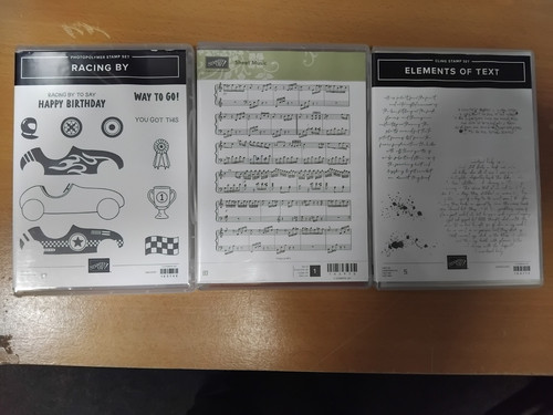Stampin 3 x stamp sets - ,