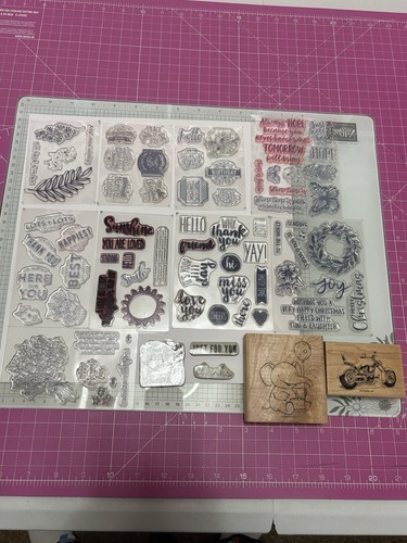 Job lot stampin stamps - job, of