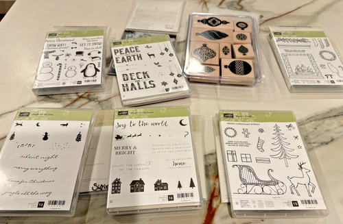 Stampin christmas stamps - up,