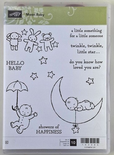 Stampin moon baby clear - stampin’,
