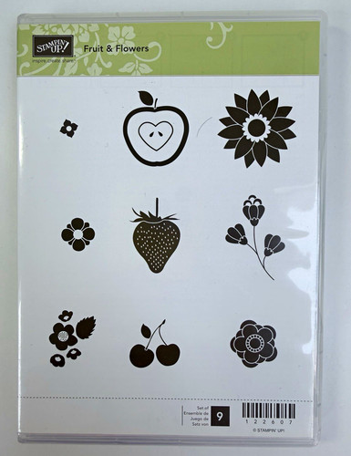 Stampin fruit flowers - stampin',
